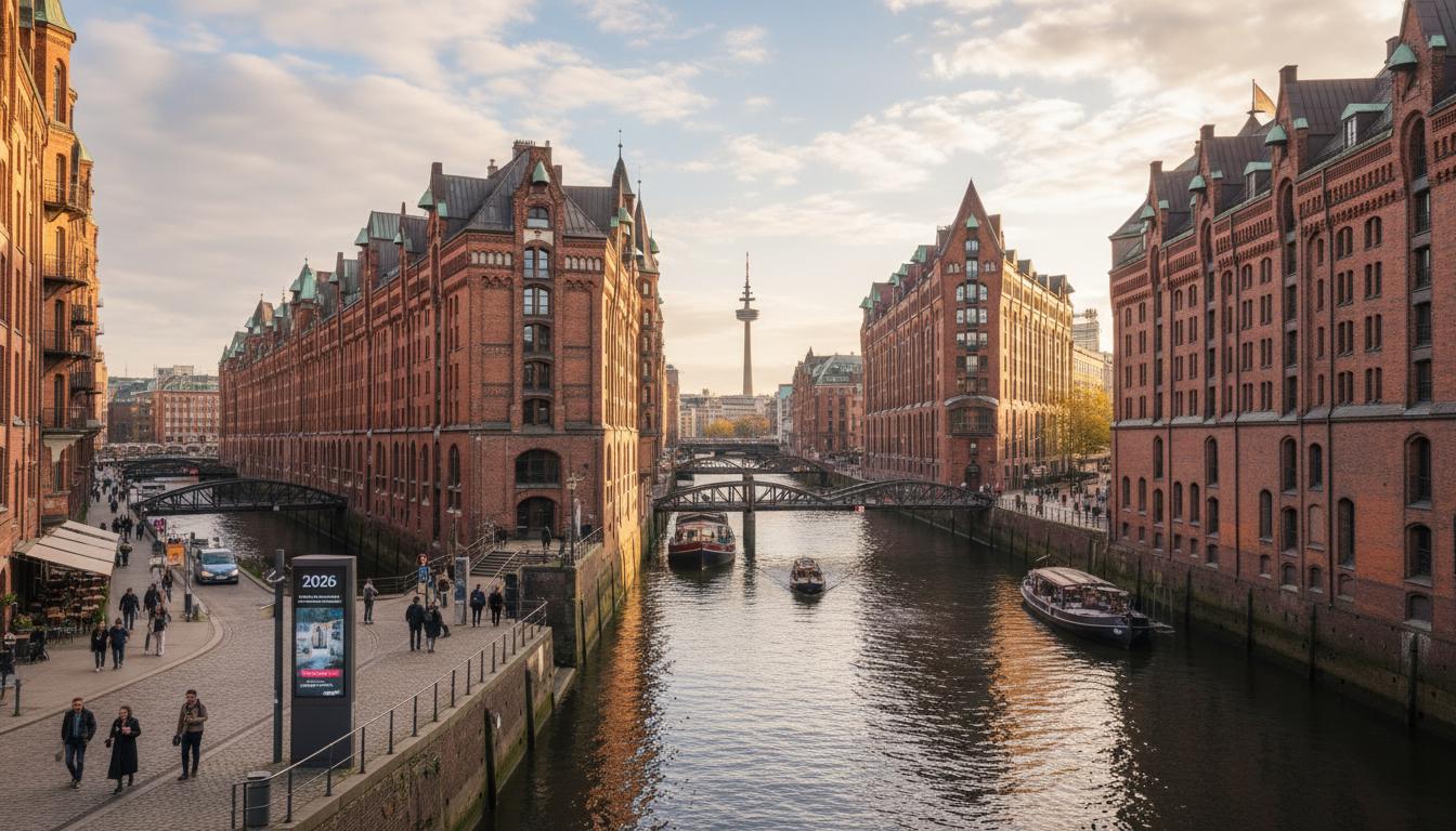 Die 10 besten Sehenswürdigkeiten in Hamburg 2026. Speicherstadt und Kontorhausviertel: Backstein, Kanäle und Geschichte
