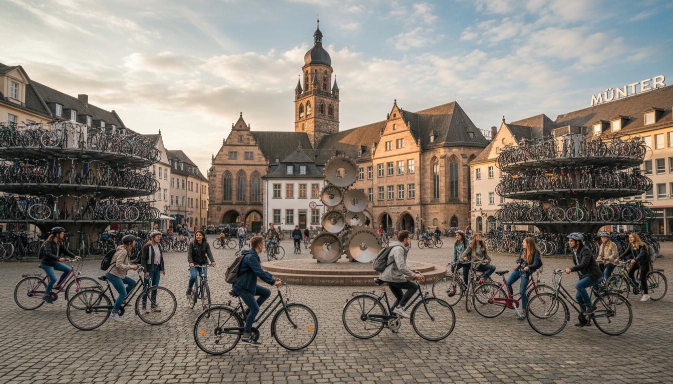 Münster ist die Fahrrad- und Studentenstadt Deutschlands. Fahrradkultur: Mehr als nur Transport Münster ist die Fahrrad- und Studentenstadt Deutschlands. Fahrradkultur: Mehr als nur Transport