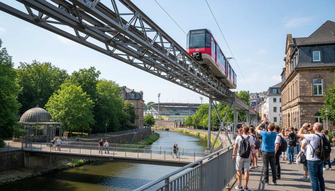 Die Wuppertaler Schwebebahn: Ein Stadtrundgang für einen Tag. Praktische Tipps: Tickets, Fahrzeiten und Barrierefreiheit Die Wuppertaler Schwebebahn: Ein Stadtrundgang für einen Tag. Praktische Tipps: Tickets, Fahrzeiten und Barrierefreiheit