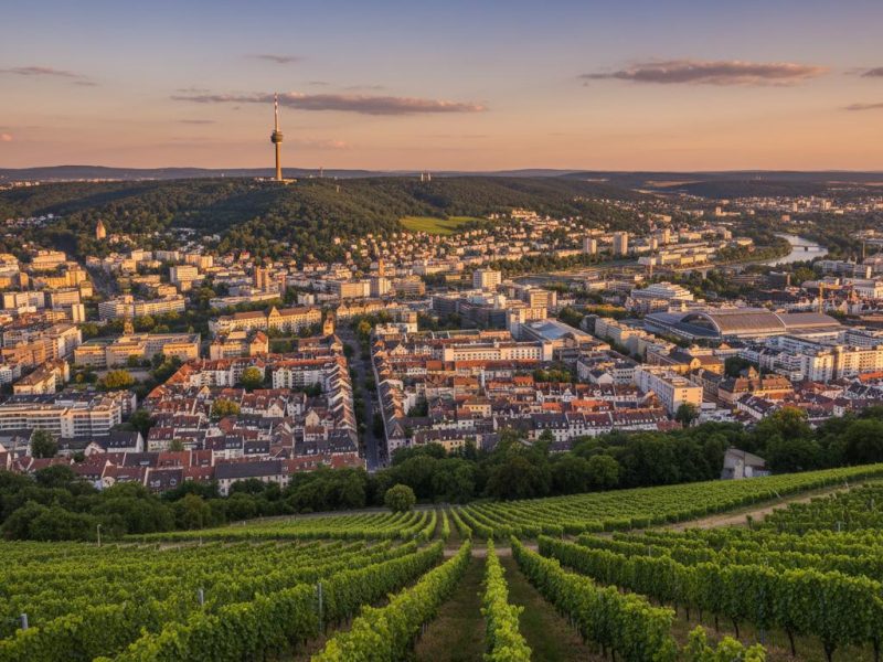 Die fünf größten Städte in Baden-Württemberg entdecken