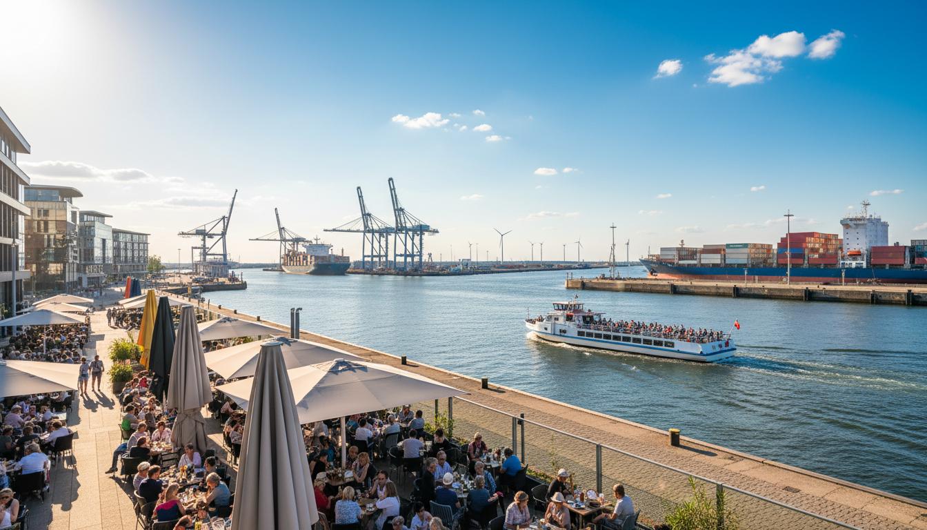 Ausflüge in den Hafen von Bremerhaven. Beste Jahreszeit und Wettereinfluss