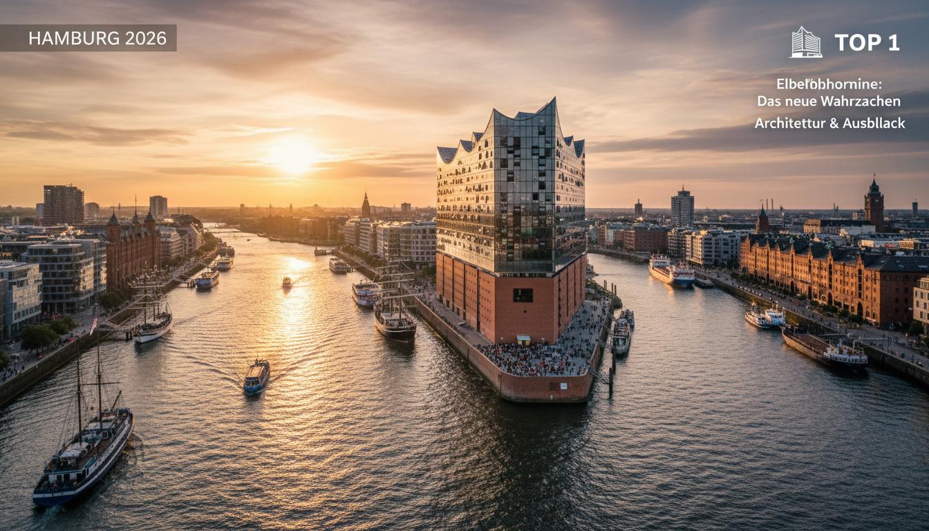 Die 10 besten Sehenswürdigkeiten in Hamburg 2026. Elbphilharmonie: Das neue Wahrzeichen am Wasser