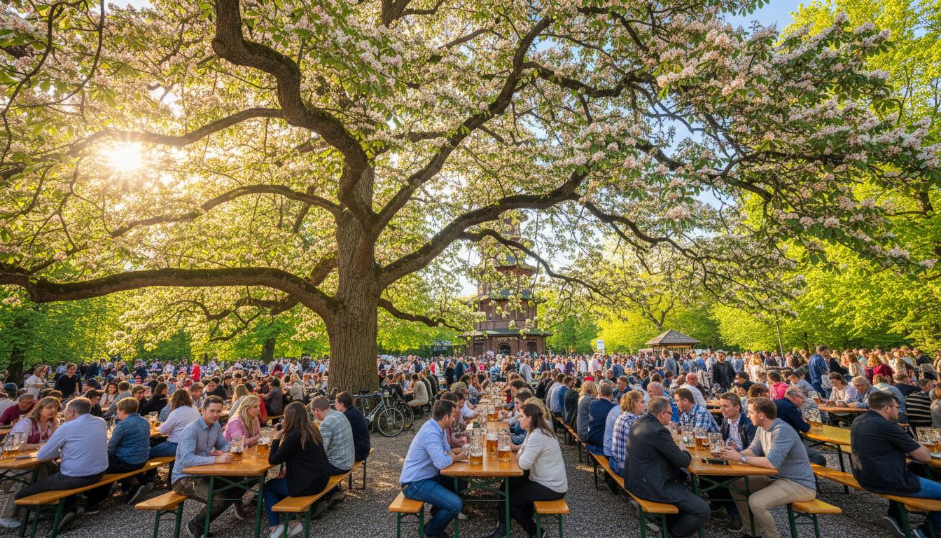 Städtereisen im Frühling: Deutsche Städte, die jetzt besonders schön sind. München: Biergärten und blühende Alleen