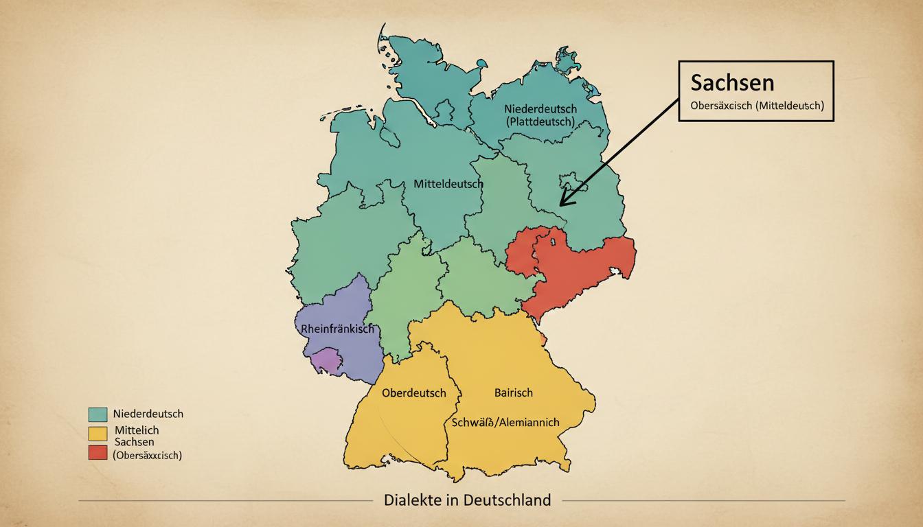 Sprachlandschaft in Sachsen: mehr als nur „Sächsisch“