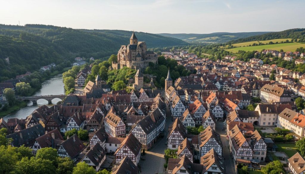 Auf den Spuren des mittelalters: Altstädte, Burgen und Fachwerk erleben
