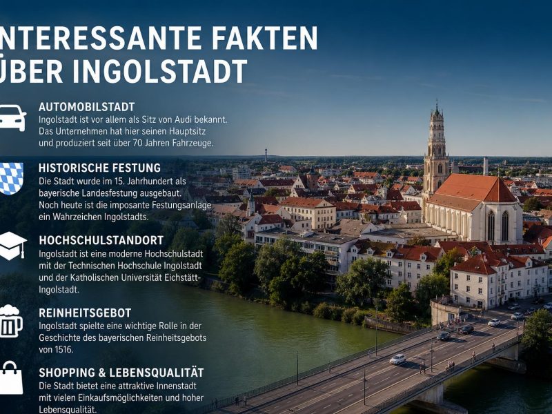 Ingolstadt: überraschende Geschichten und Fakten