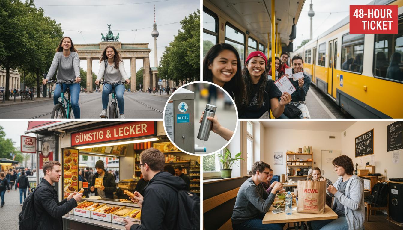 Berlin ohne Auto: Die besten Routen für 2 Tage. 7. Wie kann ich Geld sparen bei zwei Tagen in Berlin?