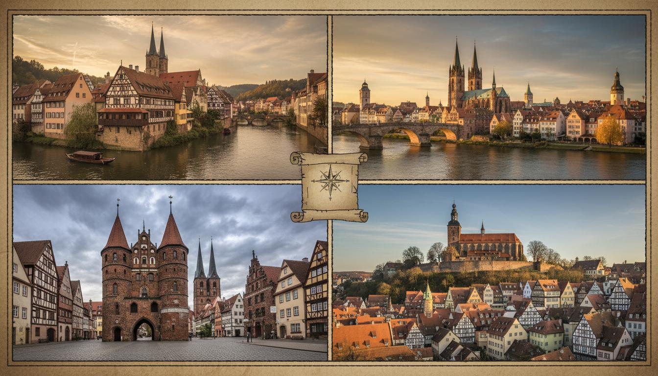 UNESCO-Altstädte in Deutschland: Bamberg, Regensburg, Lübeck und Quedlinburg. 1. Was kennzeichnet die UNESCO-Altstädte in Deutschland?