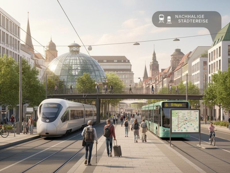 Städtereisen nachhaltig gestalten: Bahn, ÖPNV und kurze Wege praktisch nutzen