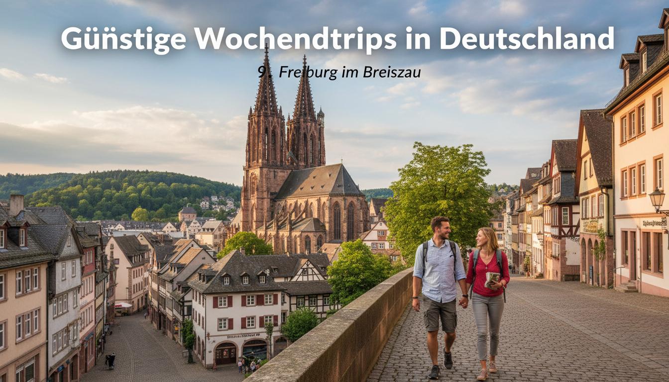 Günstige Wochenendtrips in Deutschland: 12 Städte mit gutem Preis-Leistungs-Verhältnis. 9. Freiburg im Breisgau