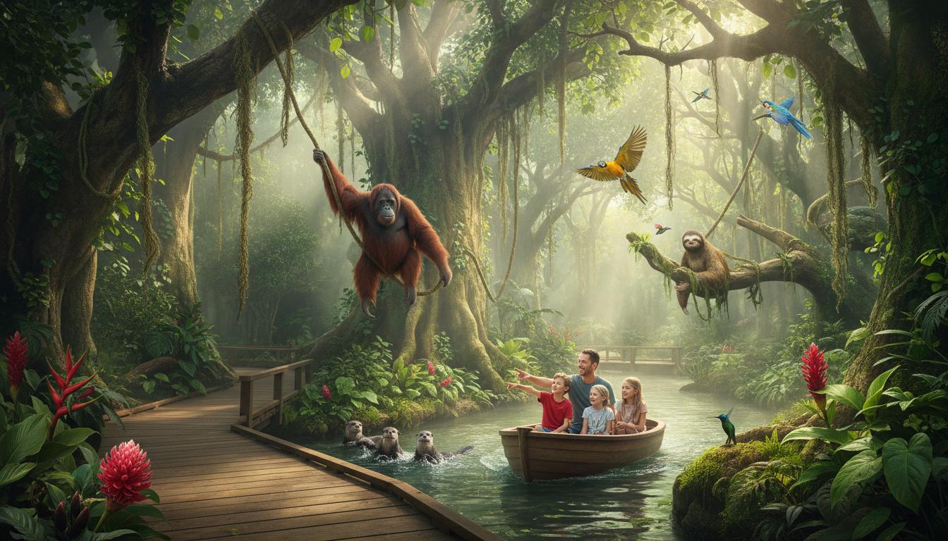 Leipzig mit Kindern: Zoo, Parks und Familienprogramm. Der Zoo als Tageshighlight