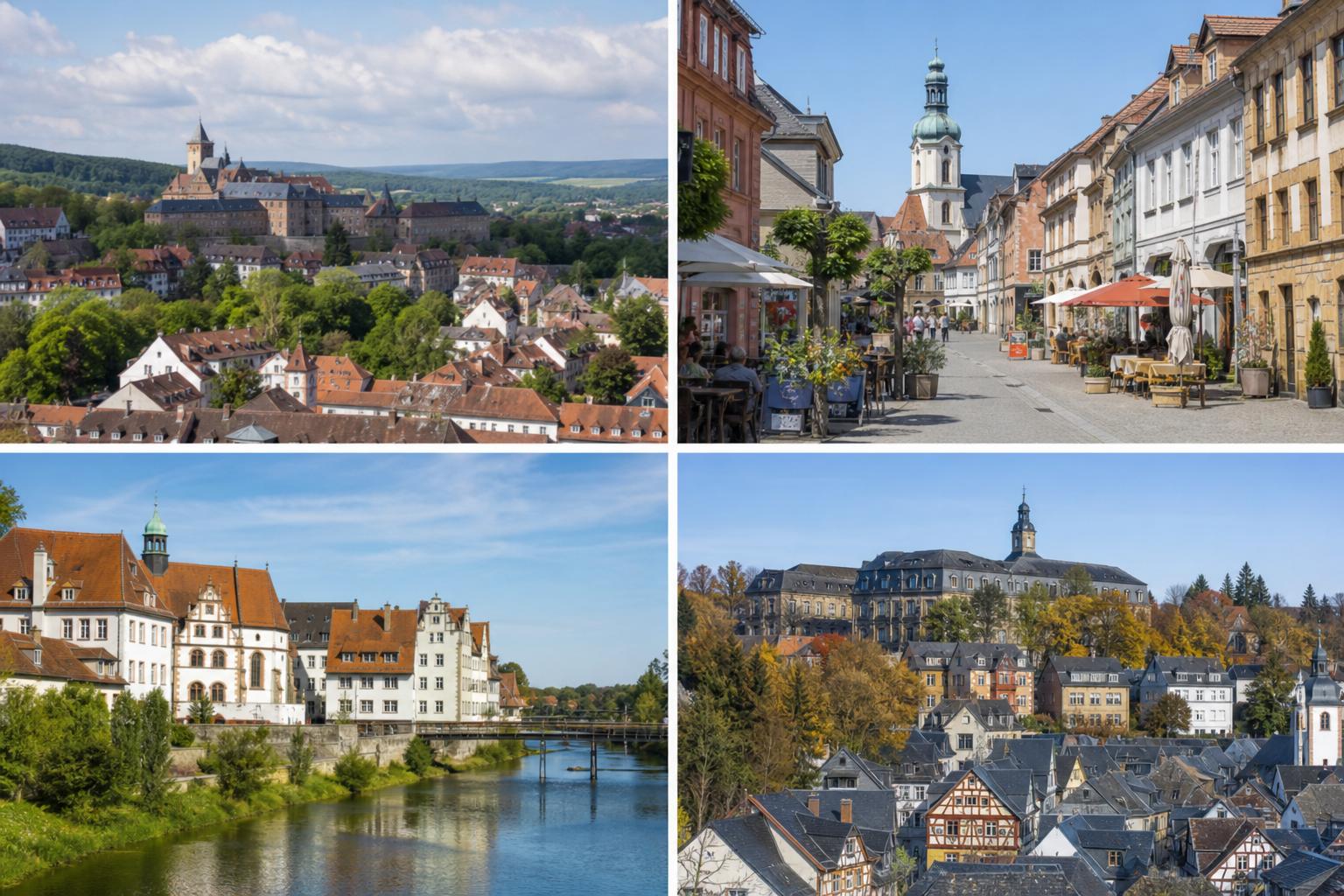Kleine Universitätsstädte in Deutschland mit besonderem Charme. Sind diese Städte für einen Tagesausflug geeignet?