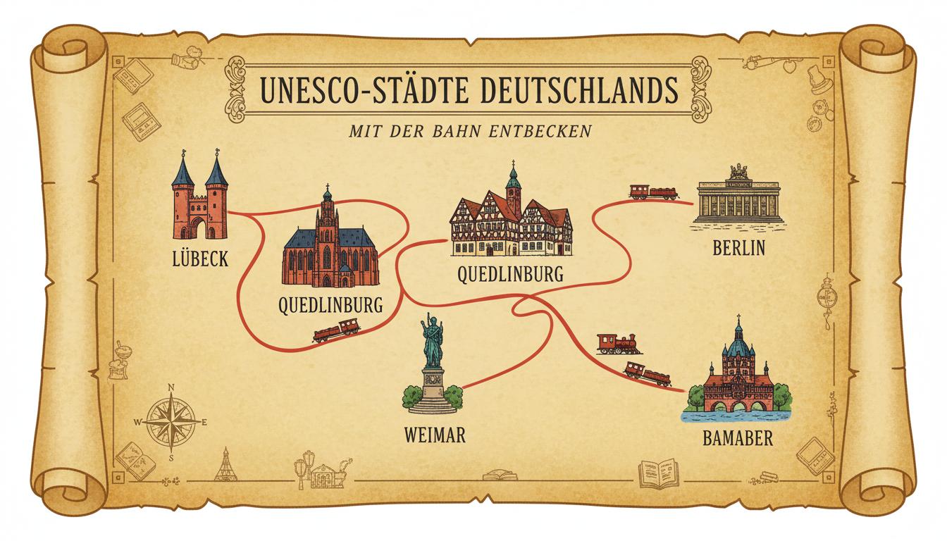UNESCO-Städte in Deutschland mit der Bahn besuchen. 2. Brauche ich Sitzplatzreservierungen für Regionalzüge?