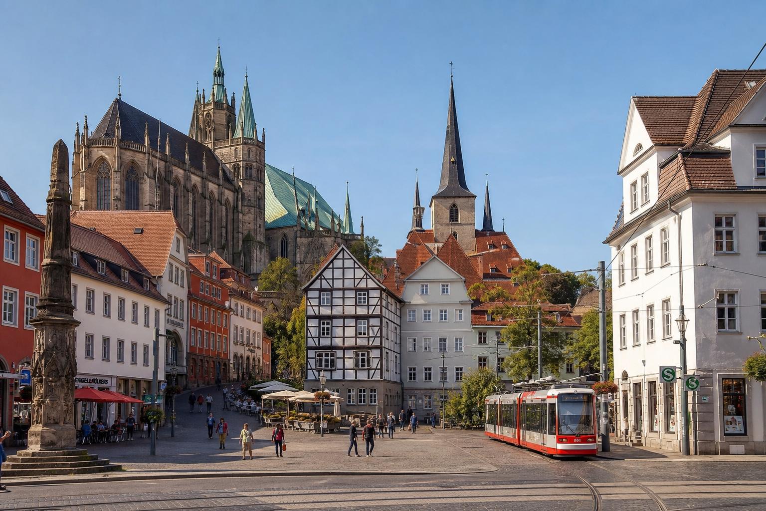 Ein Wochenende in Erfurt: entdecken, genießen, staunen