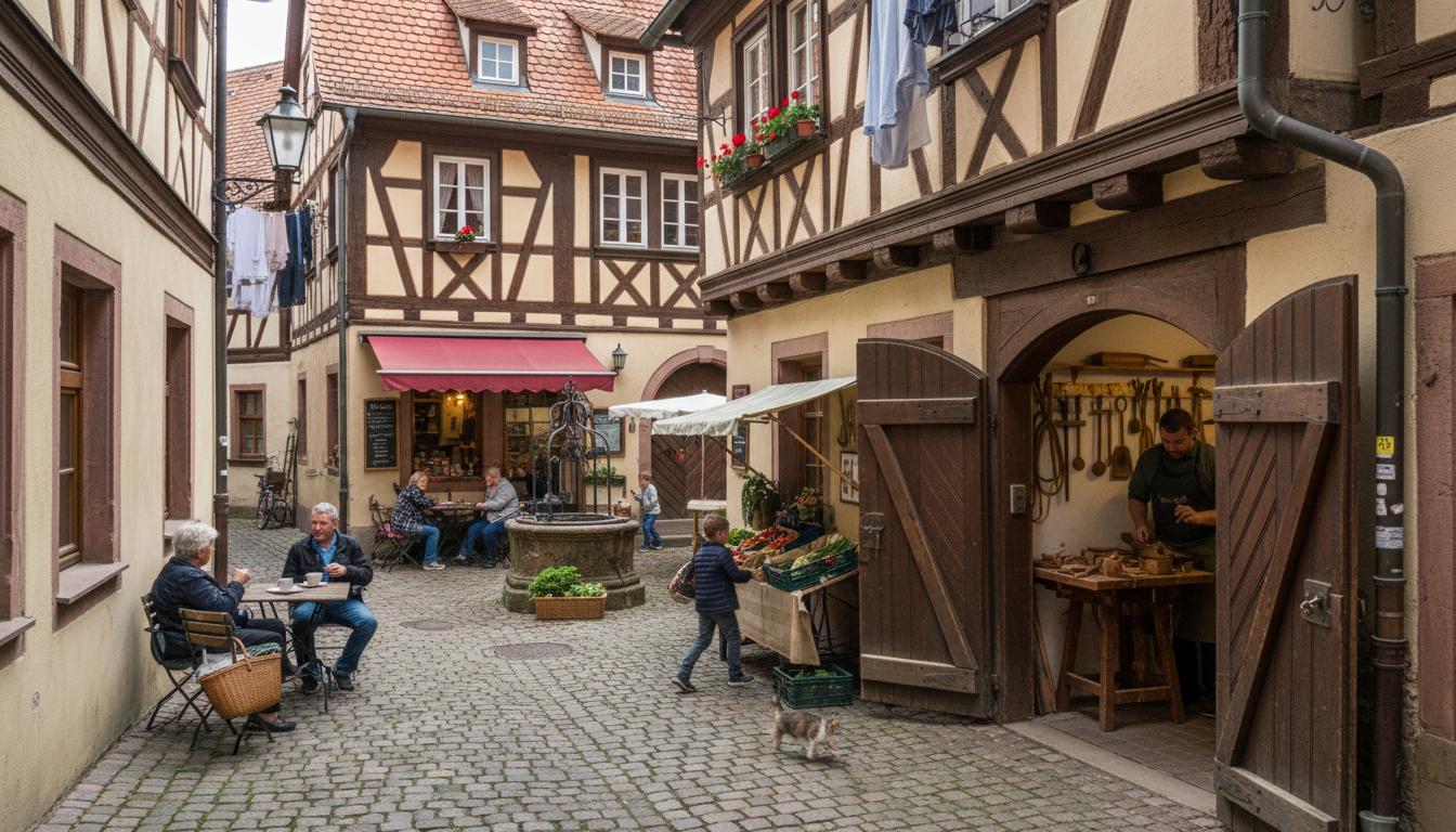 Mittelalterliche Städte in Deutschland: Altstädte, Burgen und Fachwerk. 7. Wie kann man das echte Leben in Altstädten erleben, statt nur Sehenswürdigkeiten?