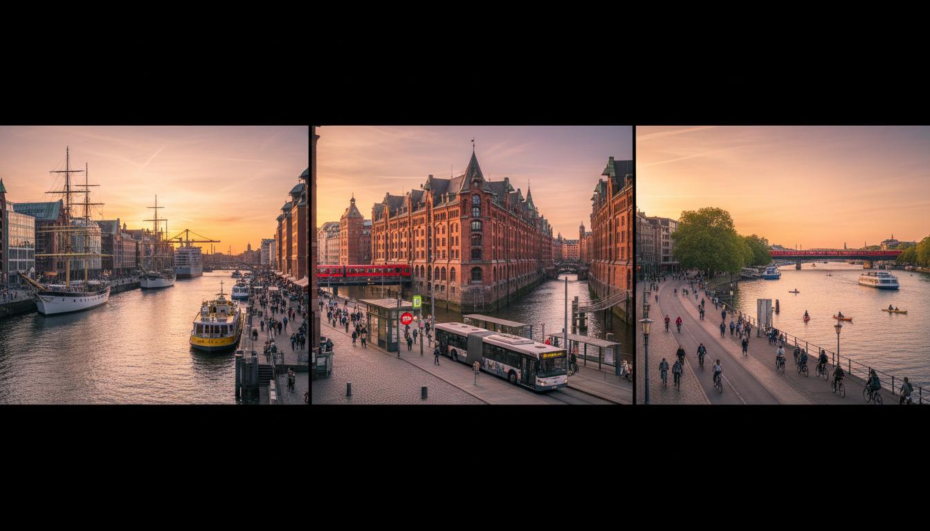 Hamburg ohne Auto: Hafen, Speicherstadt und Alster mit ÖPNV. Warum Hamburg per ÖPNV besser funktioniert als mit dem Auto