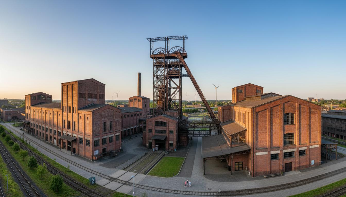 Industriekultur als UNESCO-Welterbe: Zeche Zollverein in Essen. Erhaltung und Denkmalpflege
