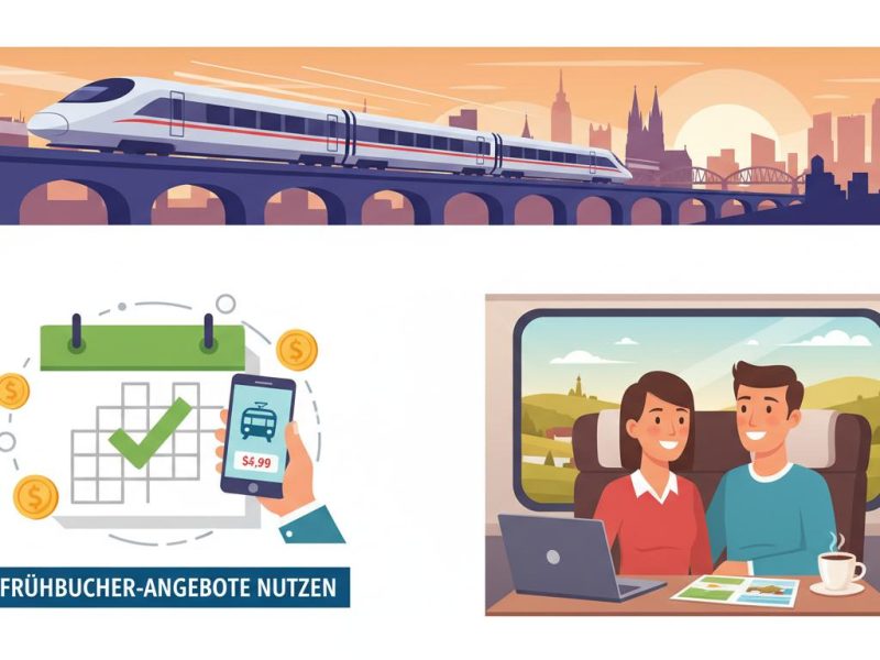 Clever sparen: günstige Städtereisen mit der Bahn planen