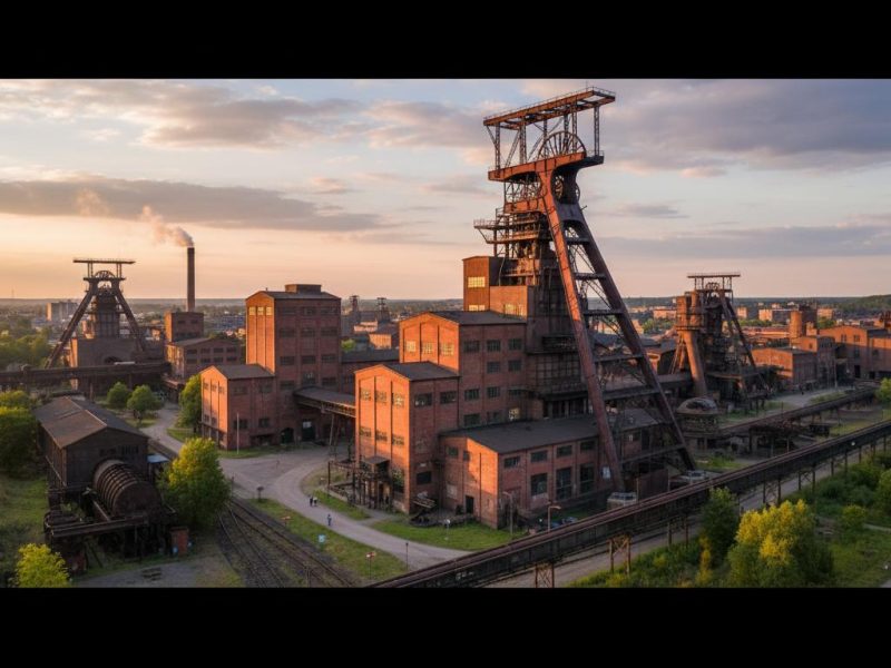 Zeche Zollverein: ein Denkmal der Industriekultur und Welterbe
