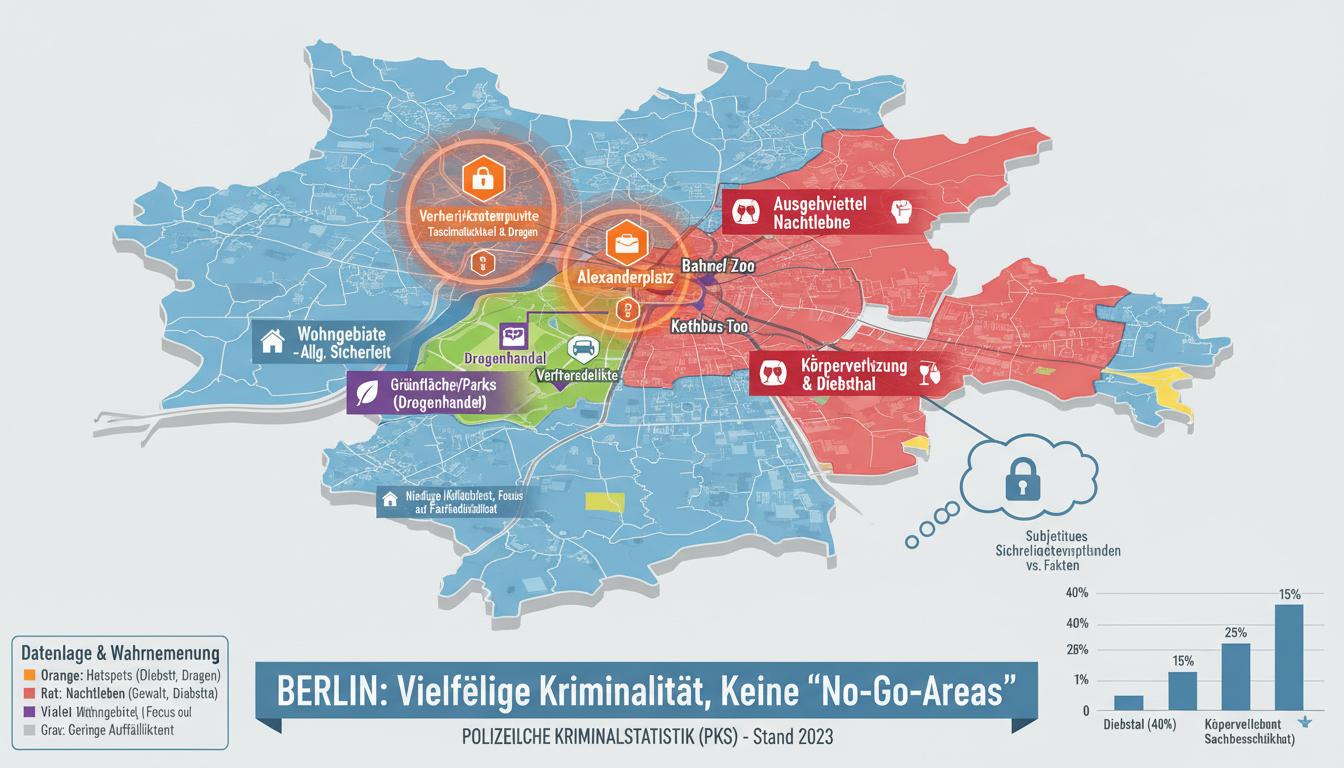 Welche Gebiete Berlins sind am gefährlichsten?. Datenlage und gängige Missverständnisse