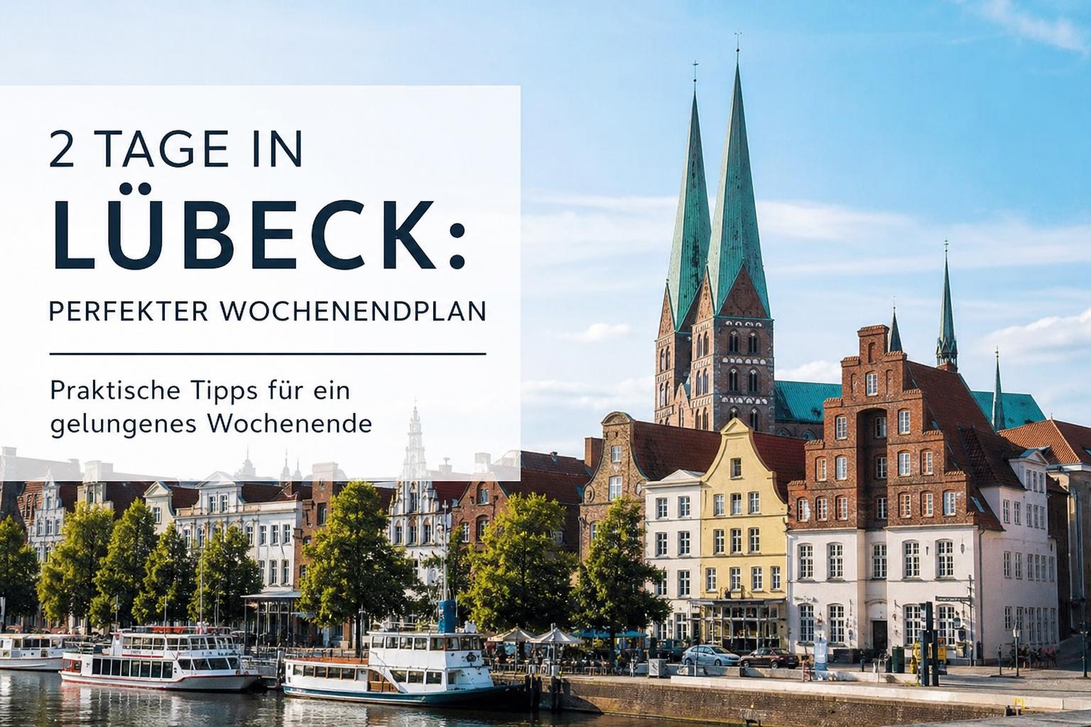 Tage in Lübeck: Perfekter Wochenendplan. Praktische Tipps für ein gelungenes Wochenende