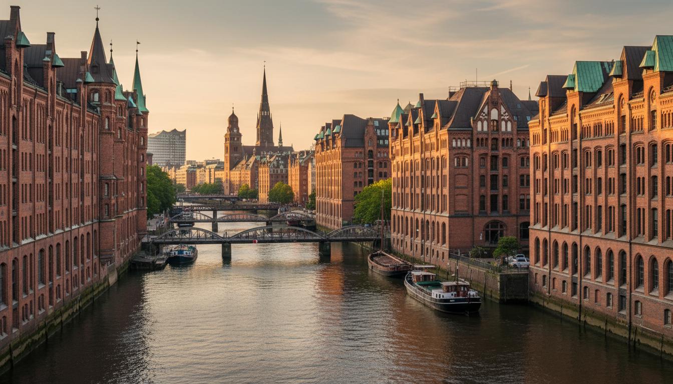 Backsteingotik in Deutschland: Die schönsten Hansestädte mit roter Architektur. Hamburg