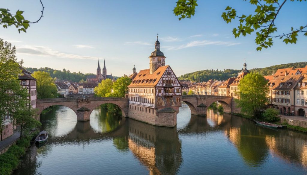 Vier Juwelen: Bamberg, Regensburg, Lübeck und Quedlinburg erleben