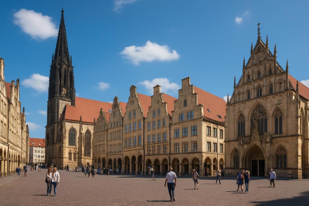 münster entdecken: zwischen historischen gassen und grünen ufern