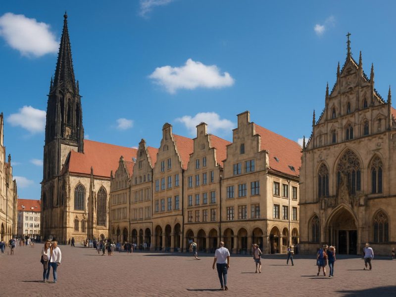münster entdecken: zwischen historischen gassen und grünen ufern