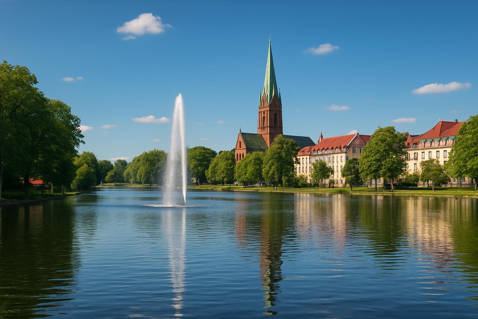 Sehenswürdigkeiten in Münster. Aasee Münster