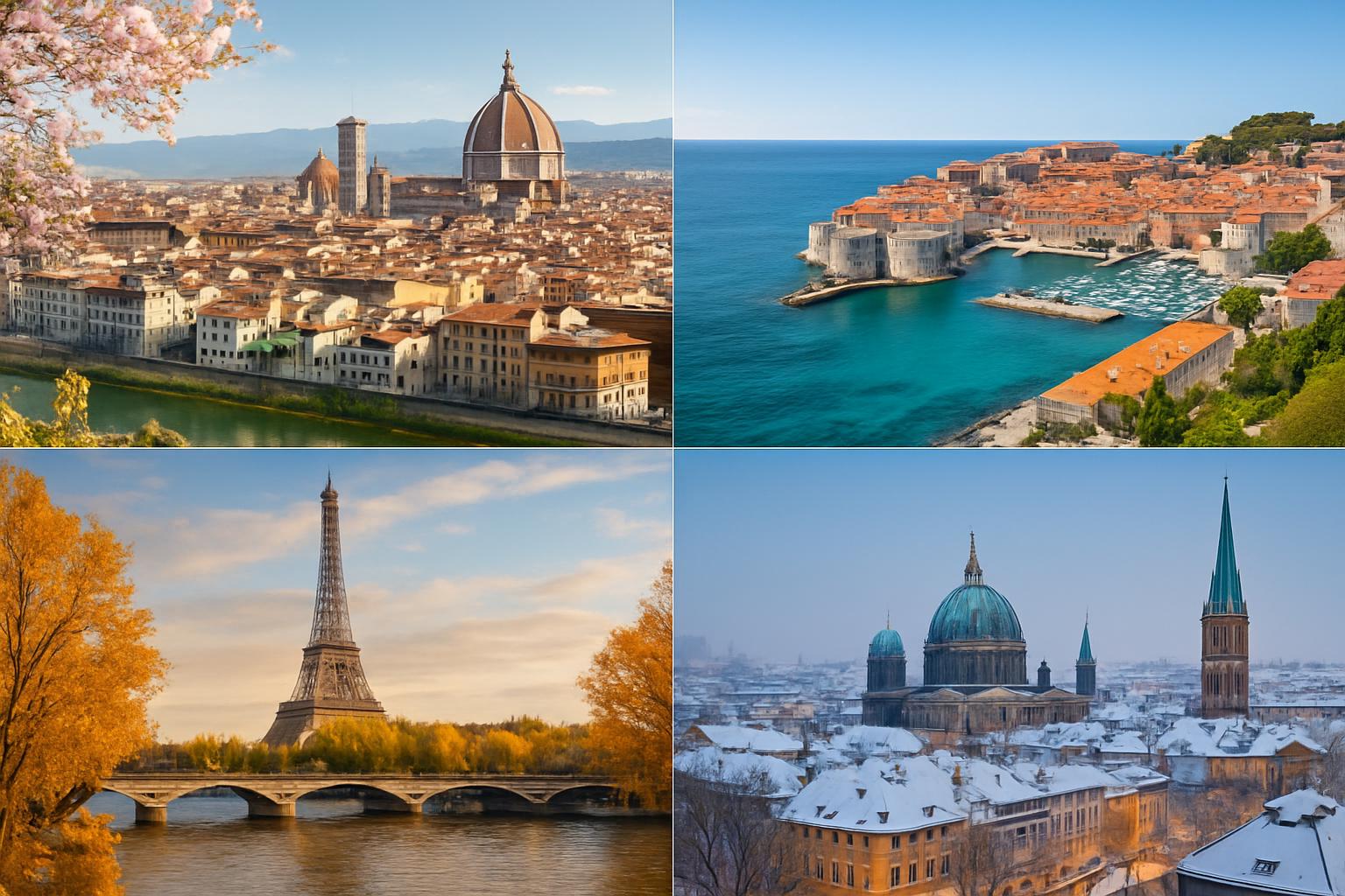 Beste Städte für ein langes Wochenende. Beste Reisezeiten und saisonale Empfehlungen