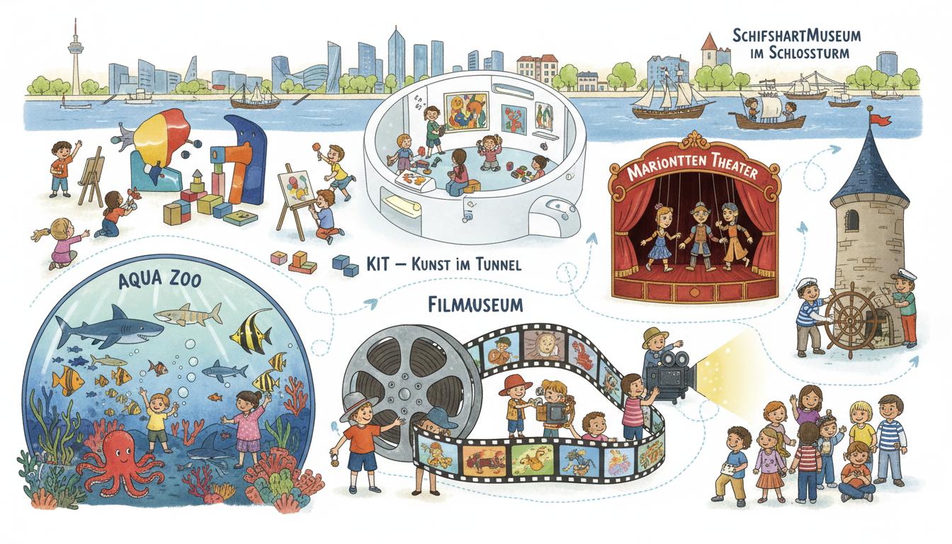 Düsseldorf mit Kindern. 6. Welche Museen in Düsseldorf eignen sich speziell für Kinder?