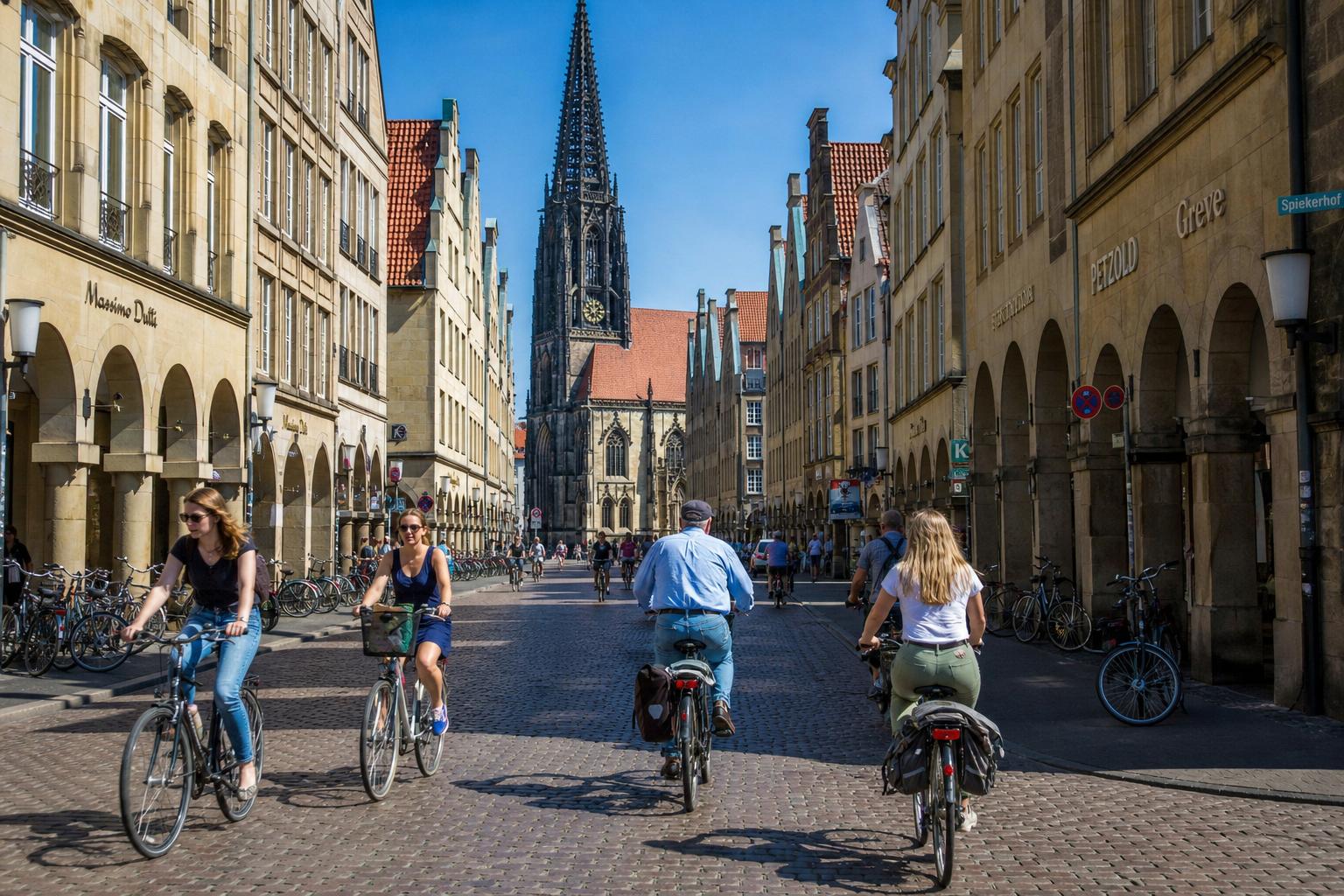 Warum Münster als Fahrradstadt ganz Deutschland in den Schatten stellt