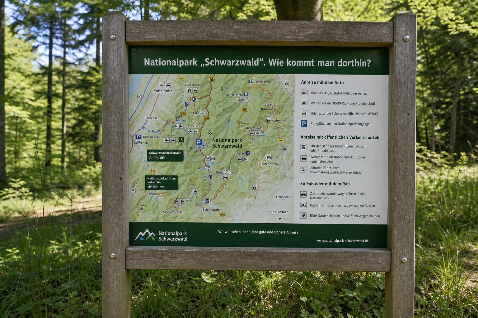 Nationalpark Schwarzwald erleben: So gelingt die Anreise ganz entspannt