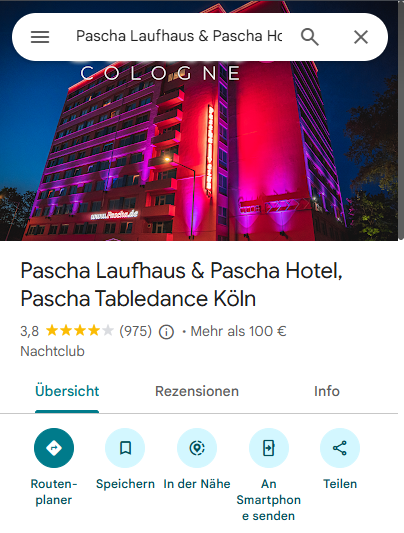 Was mit dem „Pascha" passiert ist