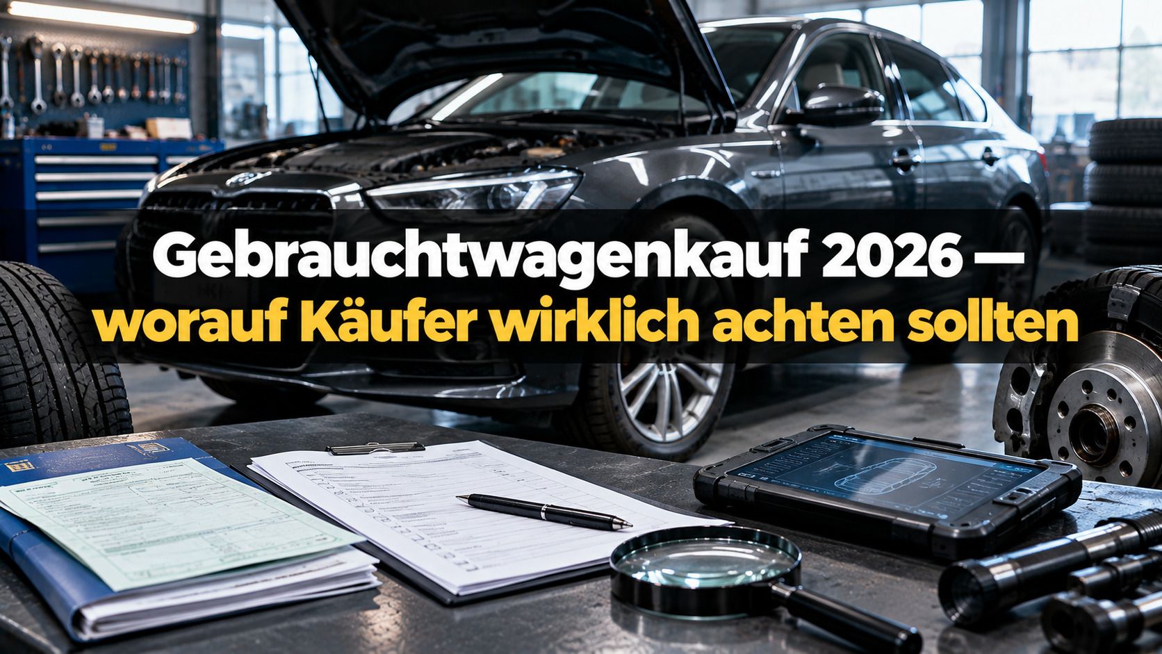Gebrauchtwagenkauf 2026 — worauf Käufer wirklich achten sollten