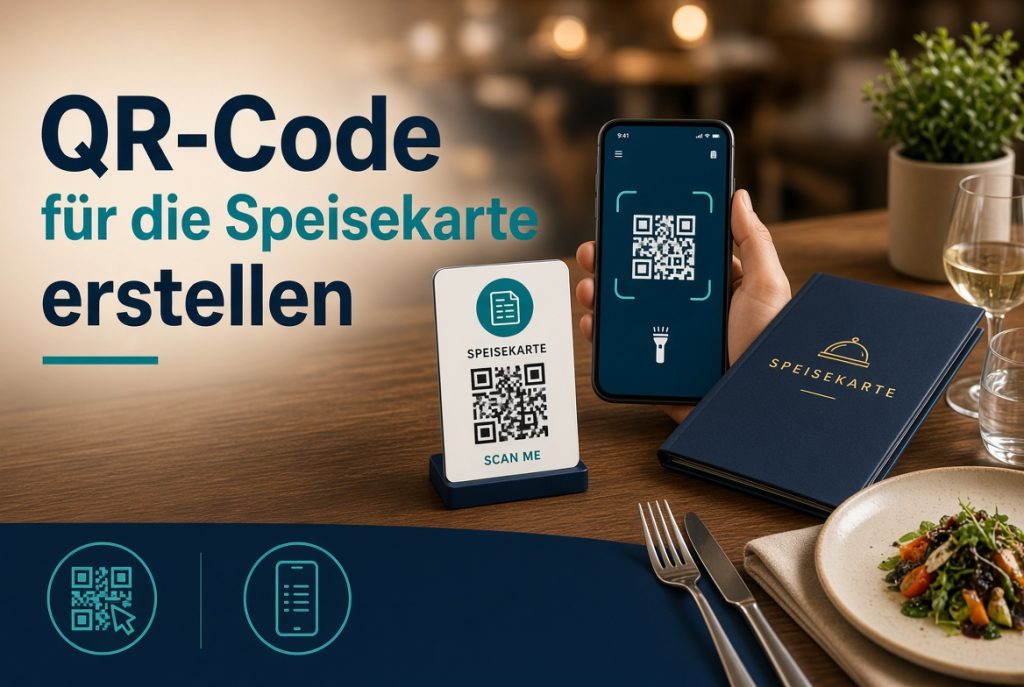 QR-Code für die Speisekarte erstellen