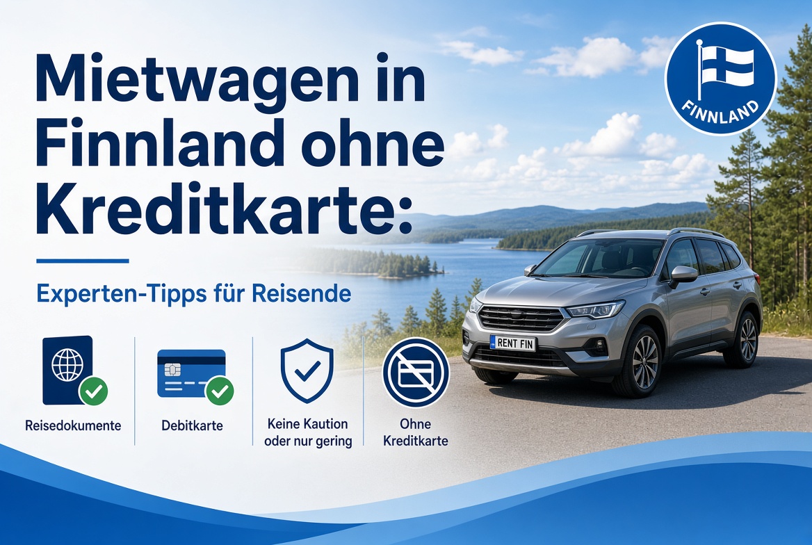 Mietwagen in Finnland ohne Kreditkarte