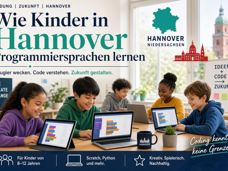 Wie Kinder in Hannover Programmiersprachen lernen