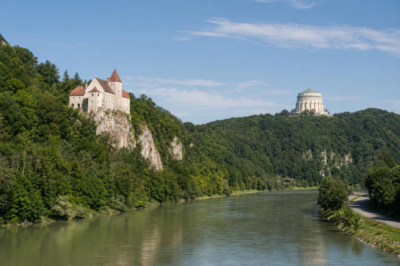 Von Ingolstadt ins Altmühltal: Burg Prunn und die Befreiungshalle Kelheim entdecken