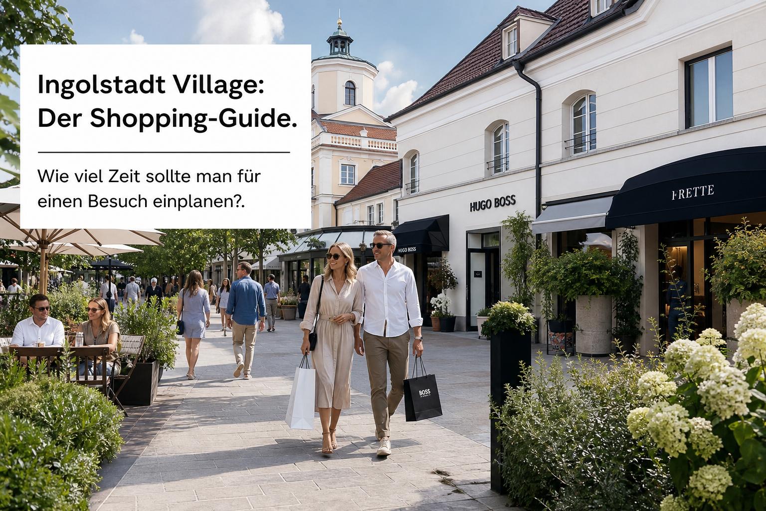 Ingolstadt Village: Der Shopping-Guide. Wie viel Zeit sollte man für einen Besuch einplanen?