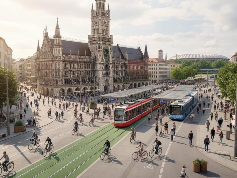 München ohne Auto erleben: So kommen Sie zu Fuß, mit Rad und ÖPNV entspannt ans Ziel