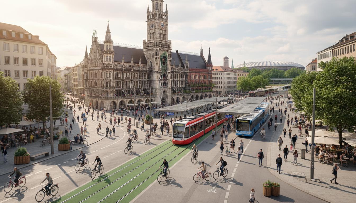 München ohne Auto erleben: So kommen Sie zu Fuß, mit Rad und ÖPNV entspannt ans Ziel