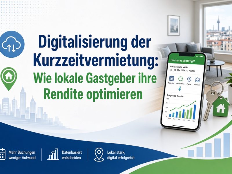 Digitalisierung der Kurzzeitvermietung