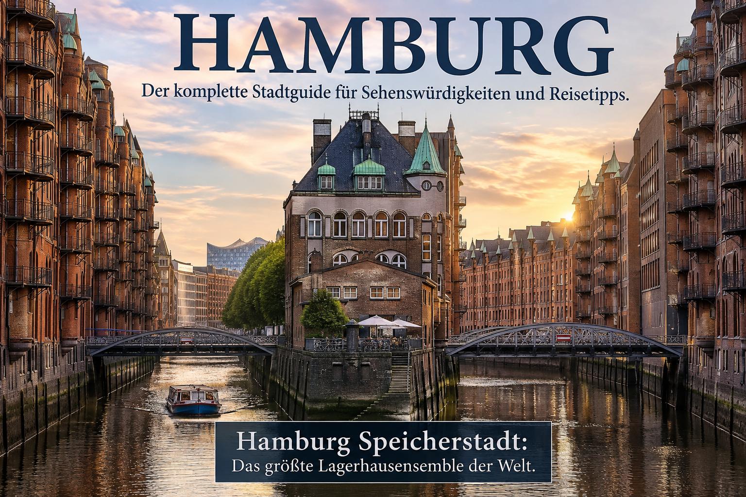 Hamburg: Der komplette Stadtguide für Sehenswürdigkeiten und Reisetipps. Hamburg Speicherstadt: Das größte Lagerhausensemble der Welt